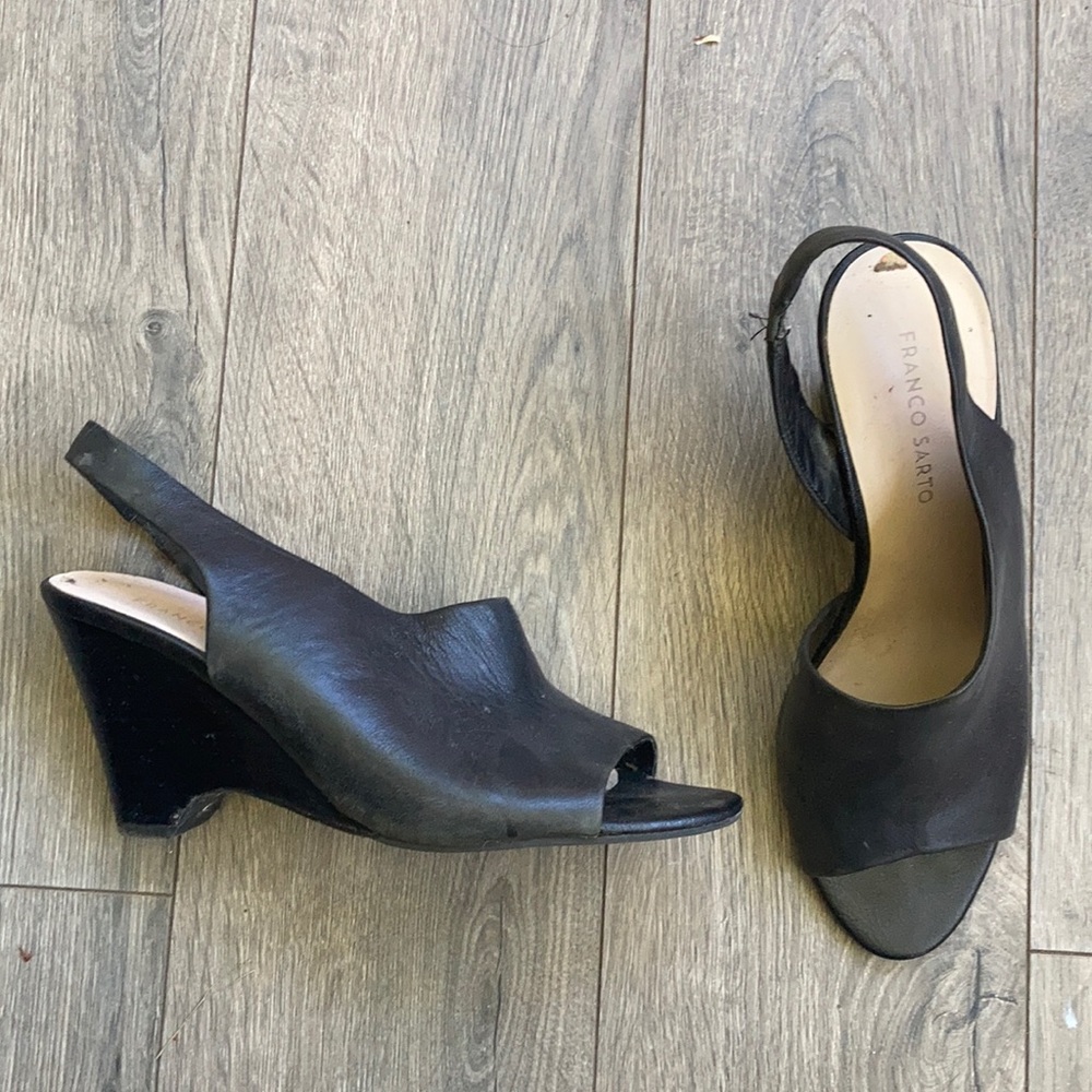 Black Modern Wedges